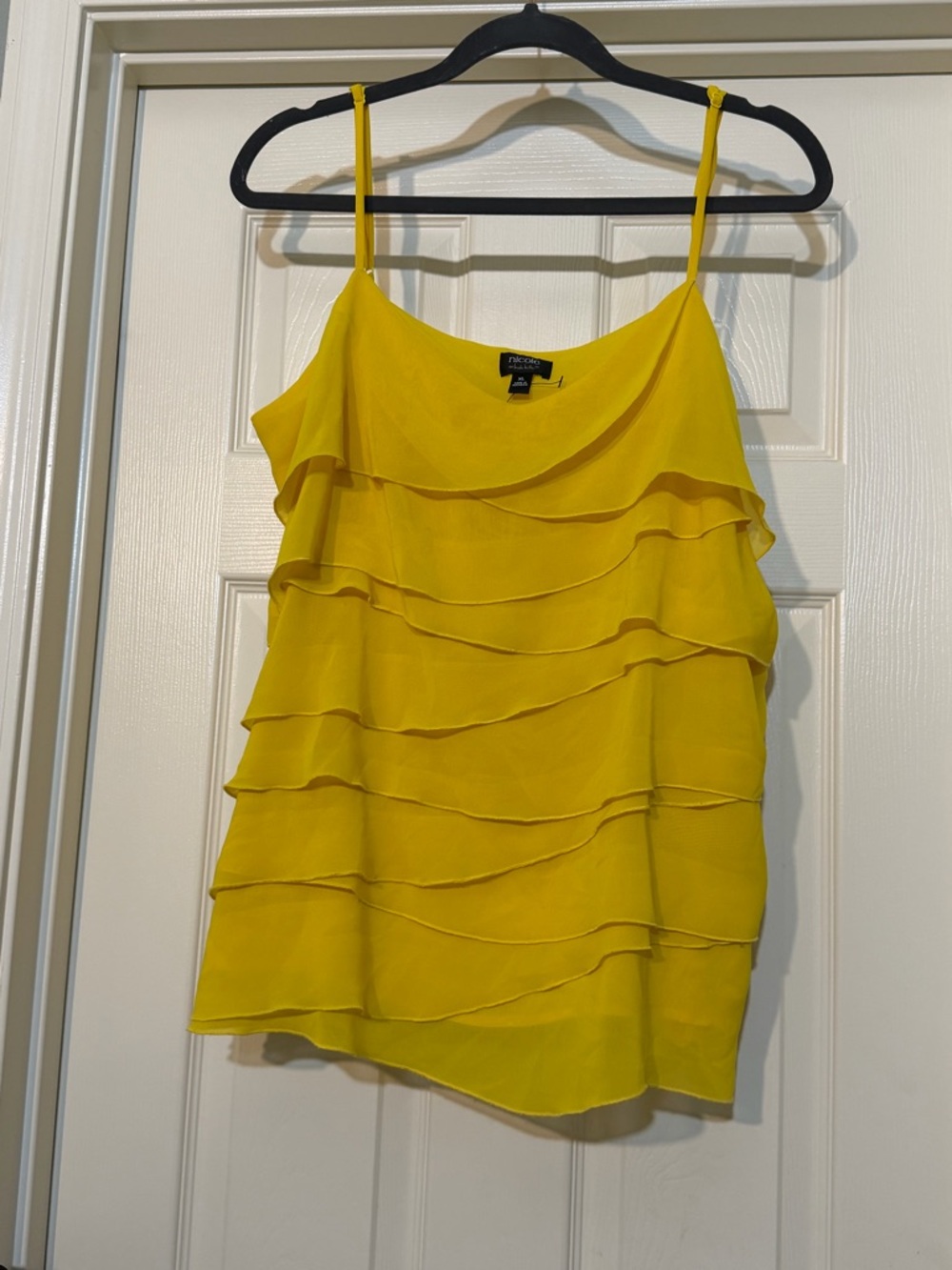 Nicole Yellow Blouse